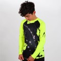 Maillot de gardien Graffiti enfant vert citron