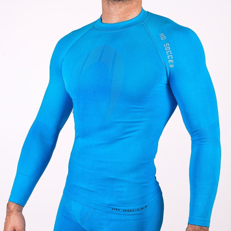 Maglietta Termica Manica Lunga Senior Blu