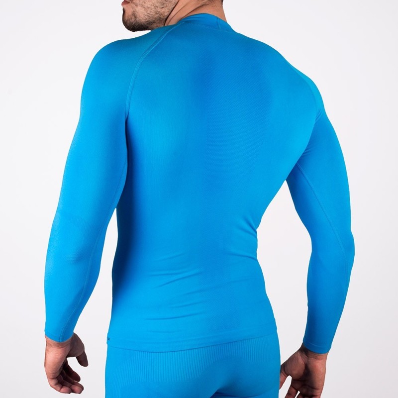Thermoshirt Langarm Senior Blau