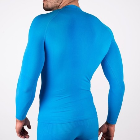 Thermal Long Sleeve Senior Blue Shirt