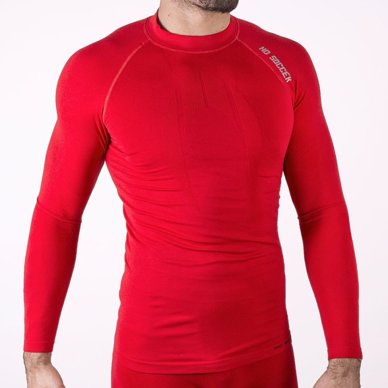 Thermoshirt Langarm Senior Rot