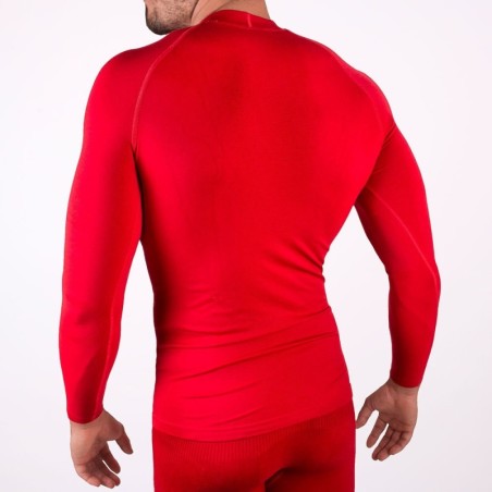 T-shirt Thermique Manches Longues Senior Rouge