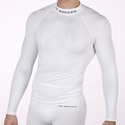 Senior White Long Sleeve Thermal T-shirt