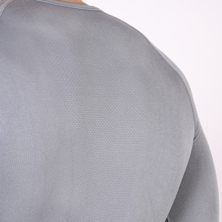 Thermisch T-shirt zonder Kraag Grijs