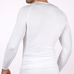 Camiseta Térmica sem Gola Branca