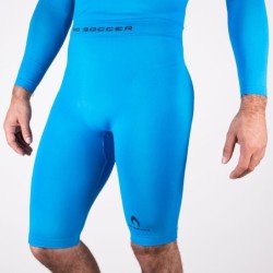 Collant thermique court bleu senior