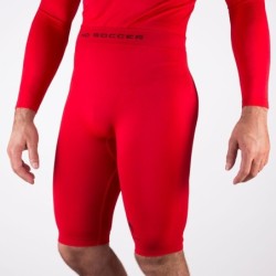 Red senior short thermal tights