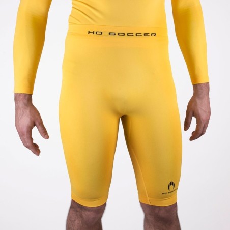 Collant thermique court jaune senior