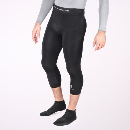 Zwarte 3/4 thermische legging
