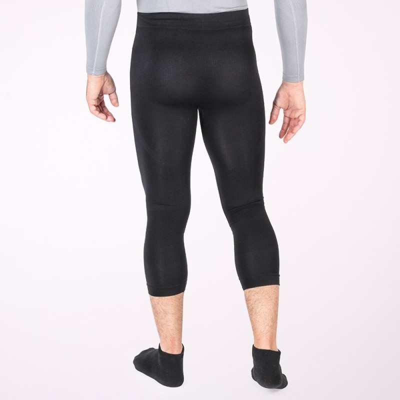 Zwarte 3/4 thermische legging