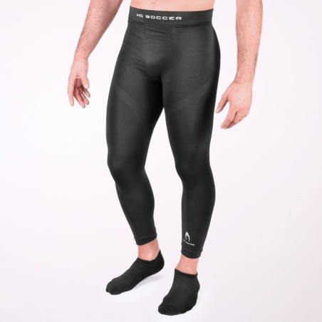 Lange thermische legging zwart Senior