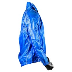PROTON blue raincoat
