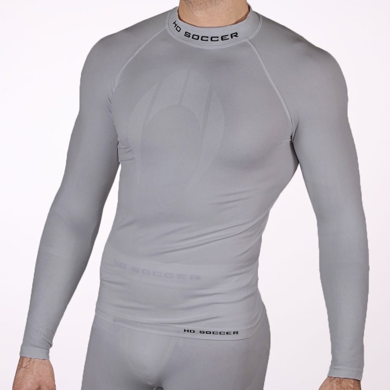 Long Sleeve Thermal T-Shirt Adult Grey