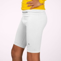 Witte korte thermische legging voor kinderen