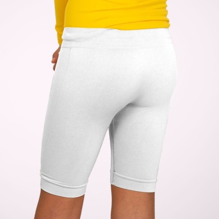 Witte korte thermische legging voor kinderen