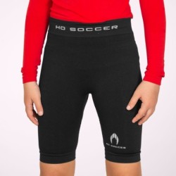 Korte zwarte thermische legging kind