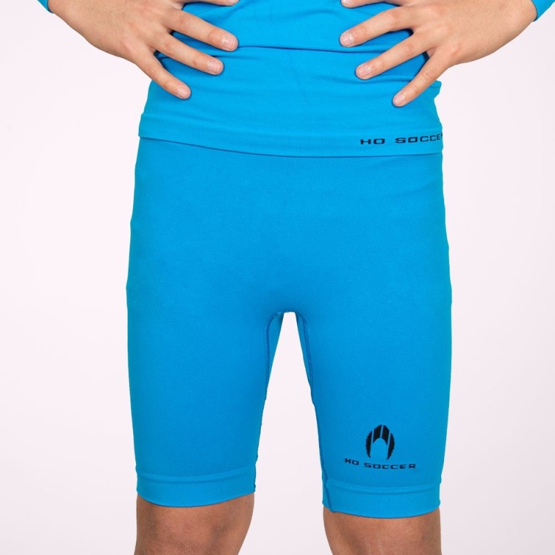 Collant termico corto blu bambino
