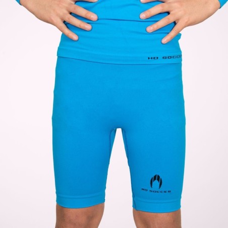 Thermische korte blauwe kindermaillot