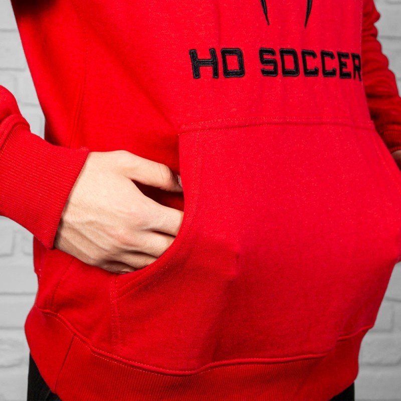 Moletom Ho Soccer vermelha