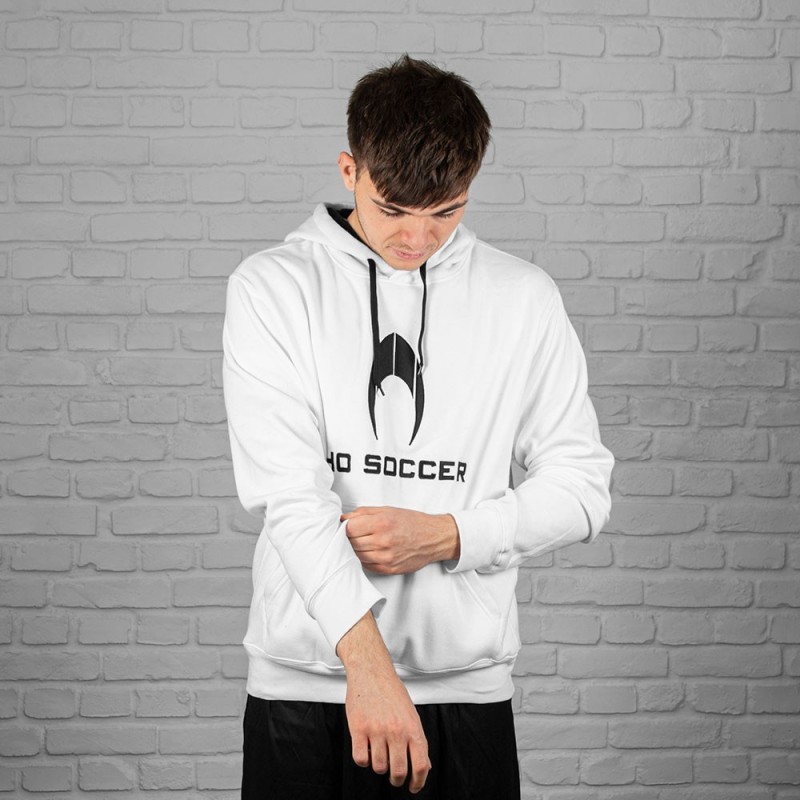 Felpa Ho Soccer bianca