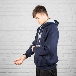Sweat-shirt Ho Soccer bleu