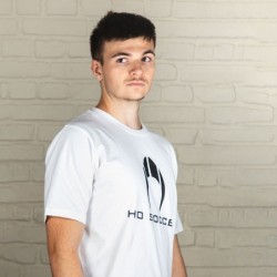 T-SHIRT HO SOCCER BLANC