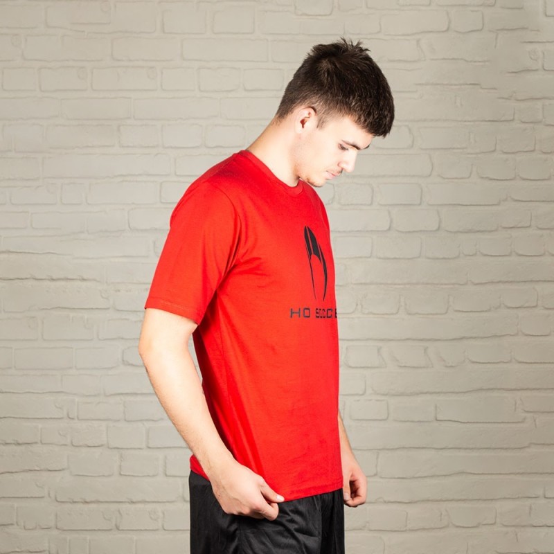 T-SHIRT HO SOCCER ROUGE