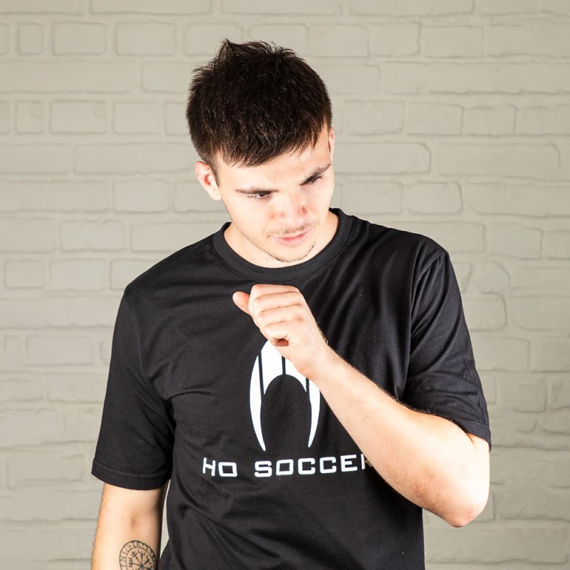T-SHIRT HO SOCCER SCHWARZ