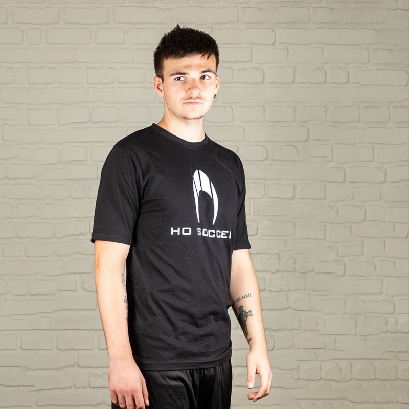 HO SOCCER BLACK T-SHIRT