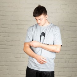 T-SHIRT HO SOCCER GRIS