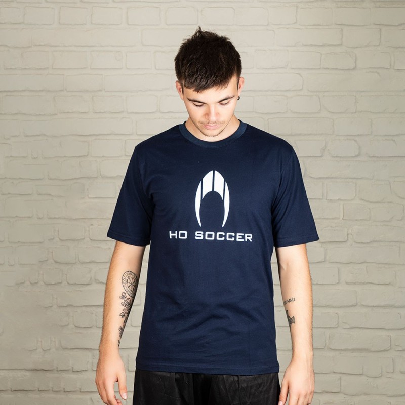 T-SHIRT HO SOCCER BLAU