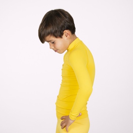 Maillot Thermique Manches Longues Junior Jaune