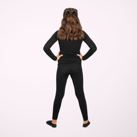 Thermal Long Sleeve T-shirt Boy Black