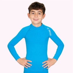 Thermoshirt Lange Mouw Junior Blauw