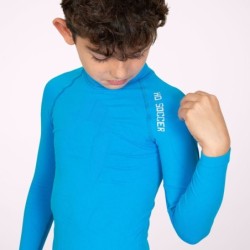 Thermo-Langarmshirt Junior Blau