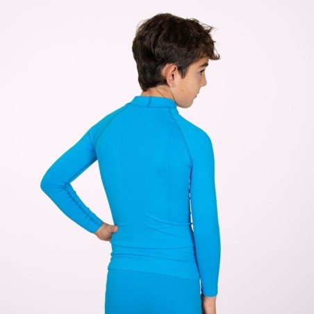 Thermoshirt Langarm Junior Blau