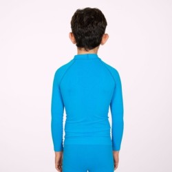 Maglietta Termica Manica Lunga Junior Blu