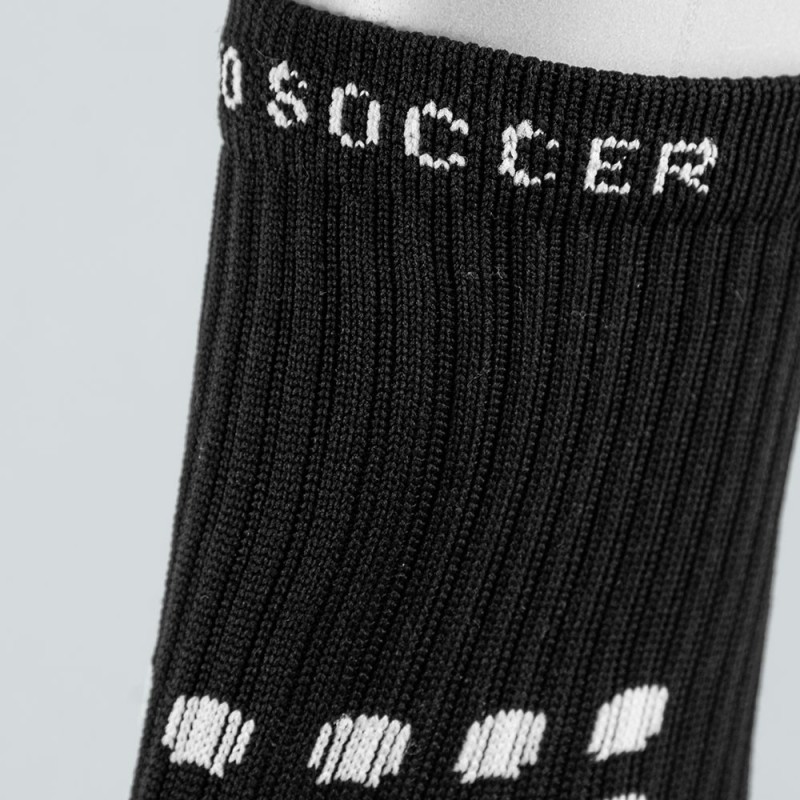 Calcetín deportivo antideslizante Negro