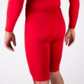 Collant thermique court rouge adulte