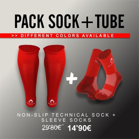 Pack Meião Tubular + Meia Antiderrapante desportiva da HO Soccer | Conforto e Rendimento