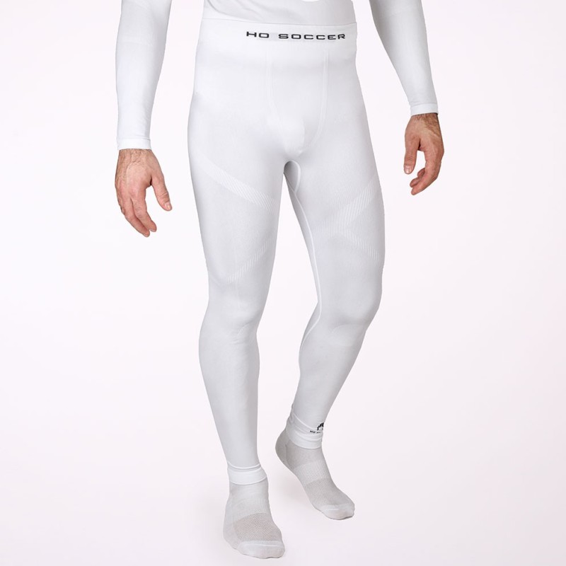 Collant thermique long blanc adulte