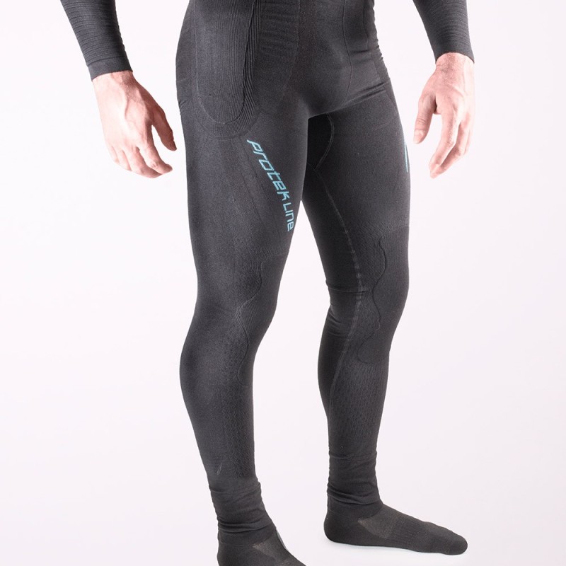 Collant long thermique avec protection