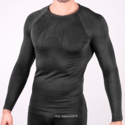 Maillot Thermique sans Col Senior Noir