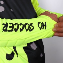 Kids' Graffiti Goalkeeper Jersey Lime
