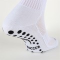 Non-slip white technical sock