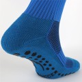 Non-slip blue technical sock
