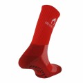 Chaussette de sport antidérapante rouge