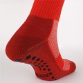 Chaussette de sport antidérapante rouge