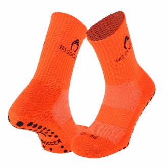 Chaussette de sport antidérapante orange