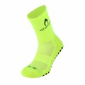 Non-slip lime technical sock